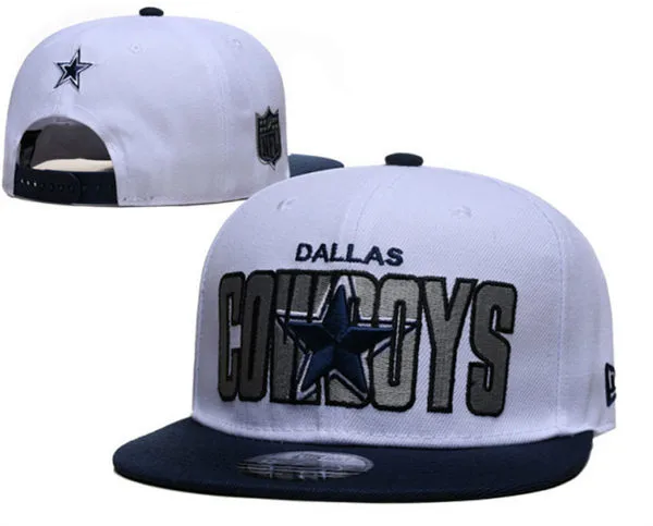 Dallas Cowboys White Navy Snapback Hat GS26032011 (1)