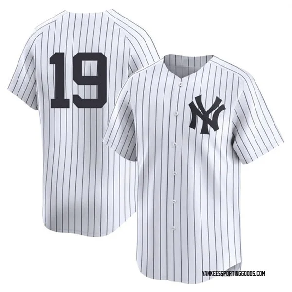 Mens New York Yankees #19 Ryan McMahon Nike White Home Limited Jersey