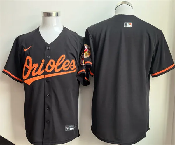 Mens Baltimore Orioles Blank Nike Black Alternate Limited Team Jersey
