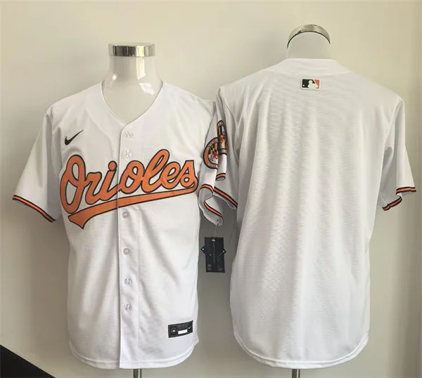 Mens Baltimore Orioles Blank Nike Home White Limited Team Jersey