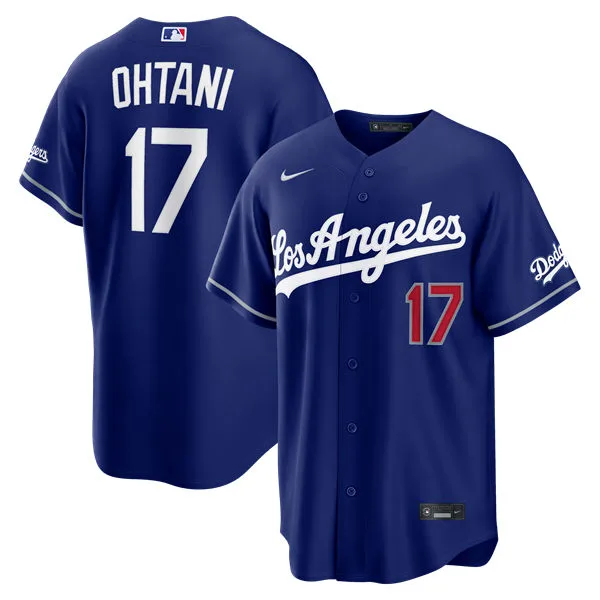 Mens Los Angeles Dodgers #17 Shohei Ohtani Nike 2026 Royal Alternate 2nd Stadium Jersey