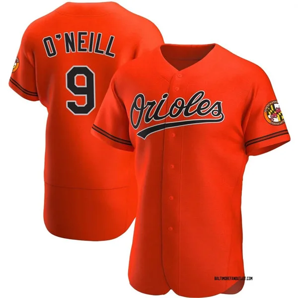 Mens Baltimore Orioles #9 Tyler O'Neill Nike Orange Alternate Limited Jersey
