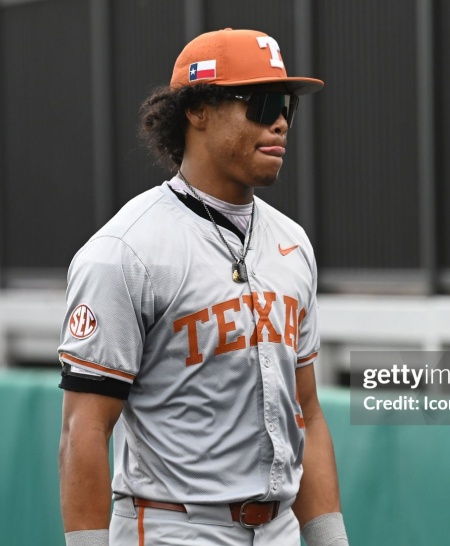 Texas Longhorns #9 Jonah Williams 2026 SEC Gray Baseball Game Jersey
