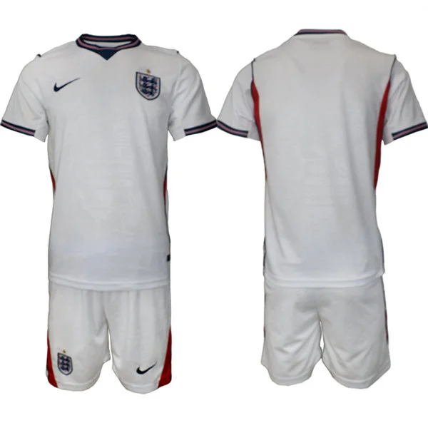 Mens England National Soccer Blank Home White 2026 FIFA World Cup Soccer Team Jersey Kit