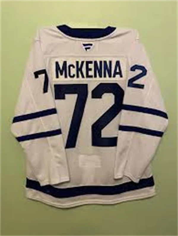 Men's Toronto Maple Leafs #72 Gavin McKenna Fanatics Away White Player Jersey