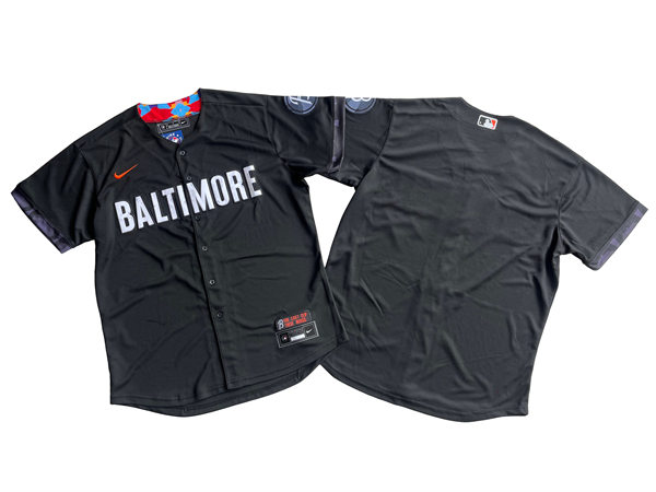 Mens Baltimore Orioles Blank 2023 City Connect Black 2023 City Connect Jersey