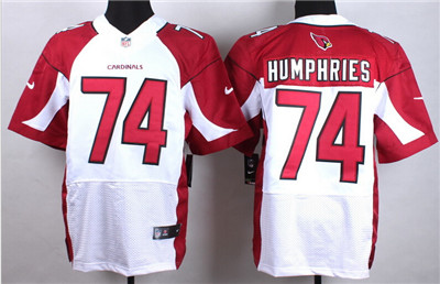 Arizona Cardinals #74 D.J.Humphries  White Nike Elite Jersey