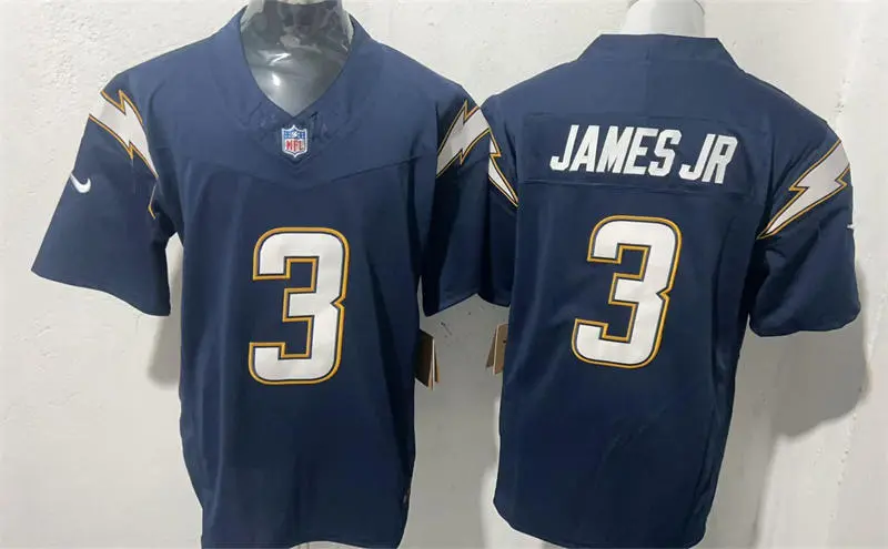 Mens Los Angeles Chargers #3 Derwin James Jr. Nike Navy Alternate Super Chargers Vapor F.U.S.E. Limited Jersey