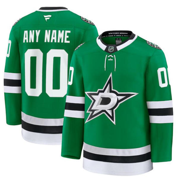 Women's Dallas Stars Custom Fanatics Kelly Green Jersey