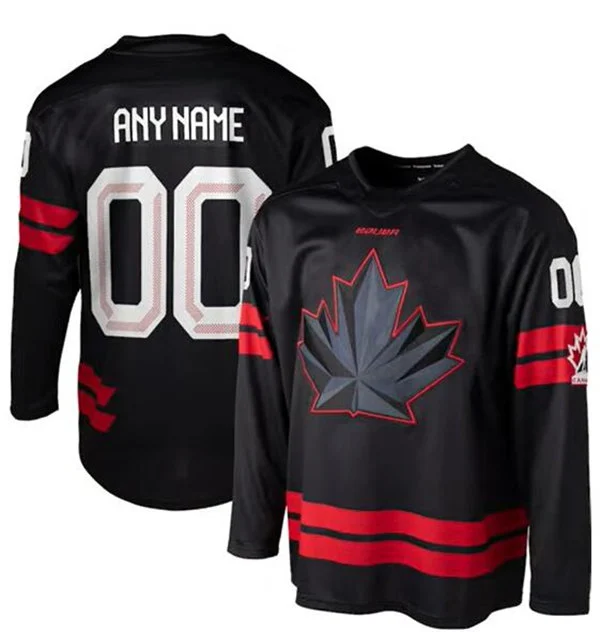 Hockey Canada 2026 Olympic Custom Jersey Black