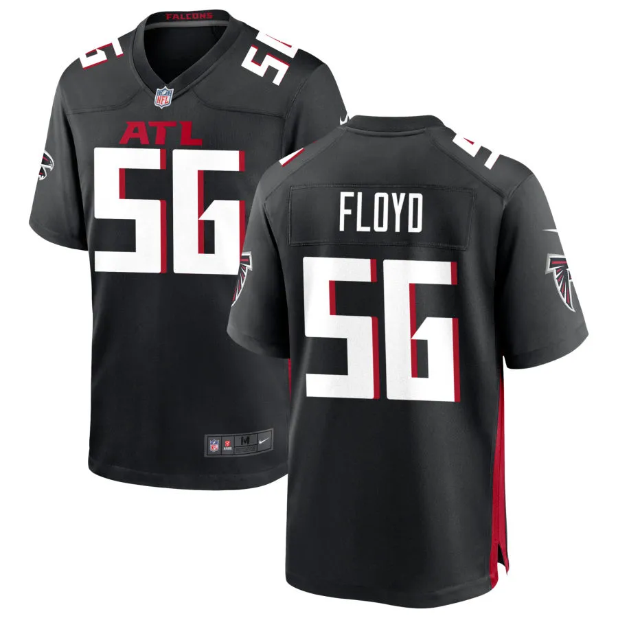Women's Atlanta Falcons #56 Leonard Floyd Nike Black Limited Jersey