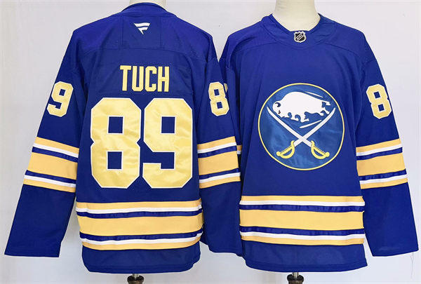 Men's Buffalo Sabres #89 Alex Tuch Fanatics Royal Home Premier Jersey