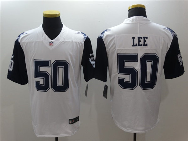 Men's Dallas Cowboys #50 Sean Lee Nike White Color Rush Legend Player Jersey