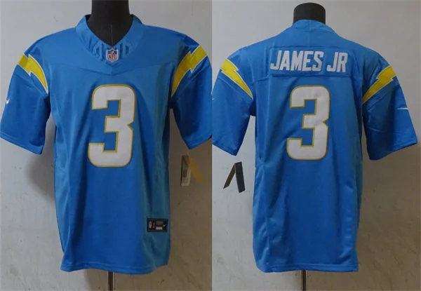 Men's Los Angeles Chargers #3 Derwin James Jr. Nike Powder Blue Vapor F.U.S.E. Limited Jersey