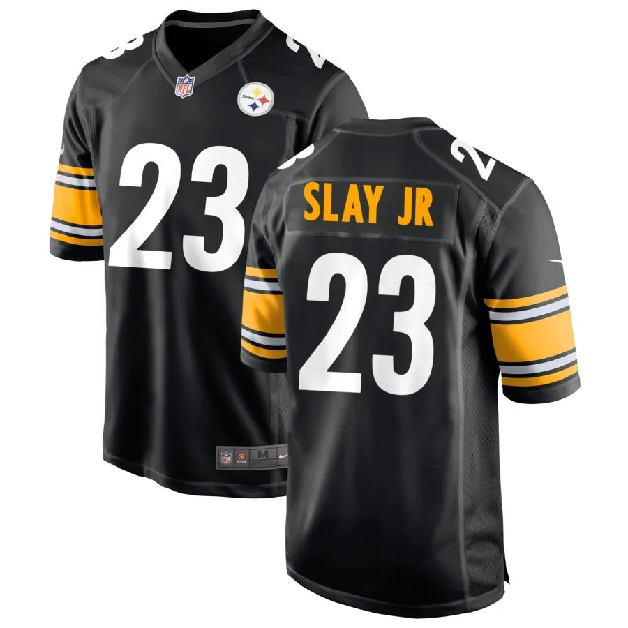 Men's Pittsburgh Steelers #23 Darius Slay Jr Black Vapor F.U.S.E. Limited Jersey