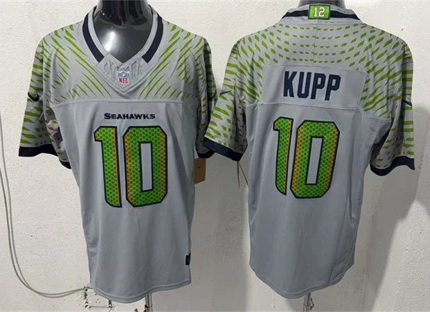 Men's Seattle Seahawks #10 Cooper Kupp Nike Vapor F.U.S.E. Limited Soundwaves Rivalry Series Jersey