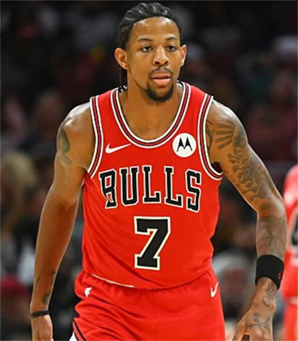 Mens Chicago Bulls #7 Dalen Terry Red Icon Edition Jersey