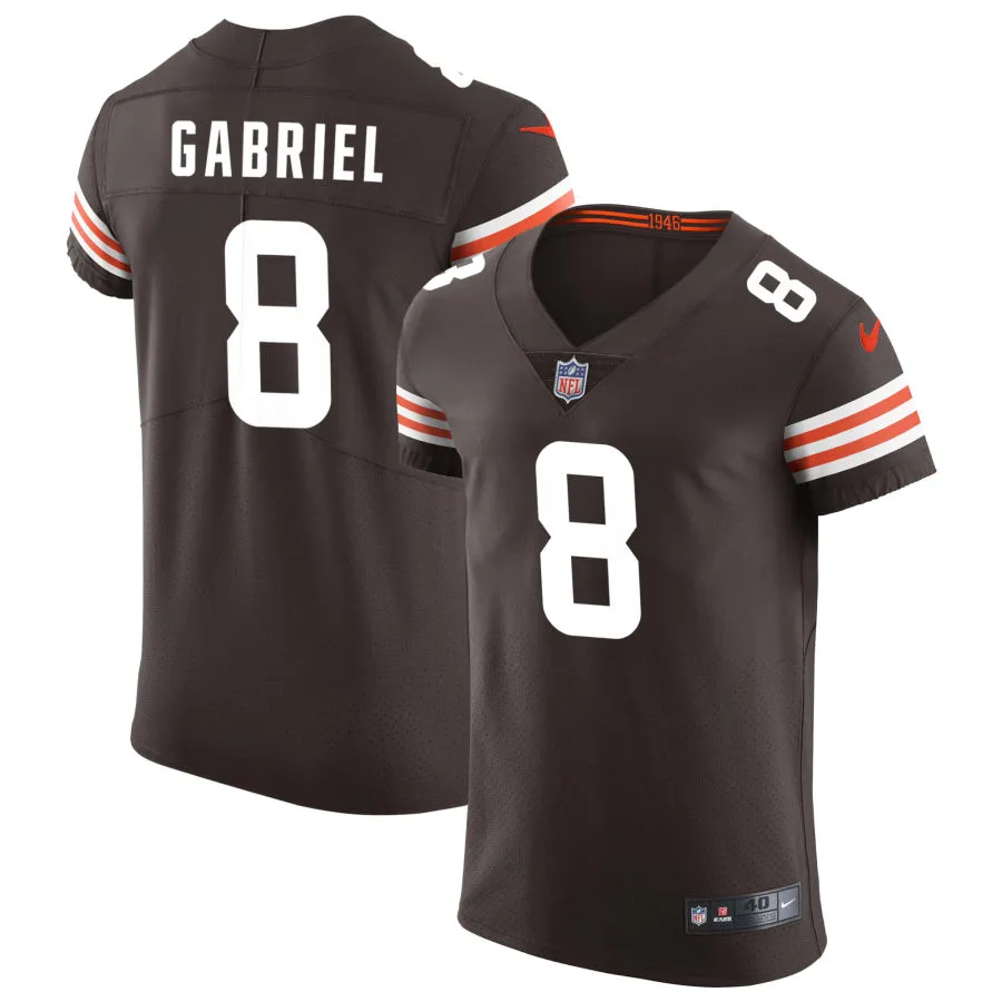 Youth Cleveland Browns #8 Dillon Gabriel Nike Brown Home Limited Jersey