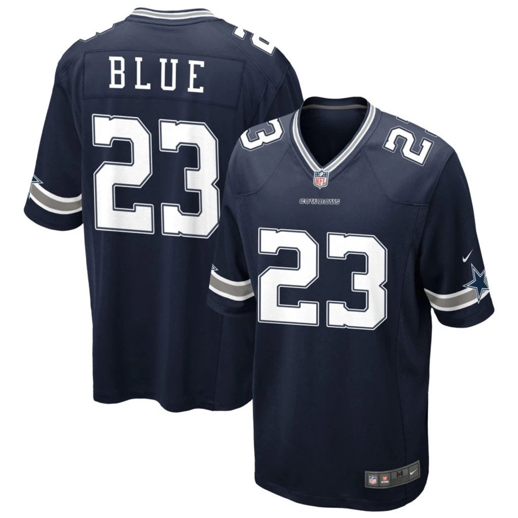 Mens Dallas Cowboys #23 Jaydon Blue Nike Navy Vapor F.U.S.E. Limited Jersey