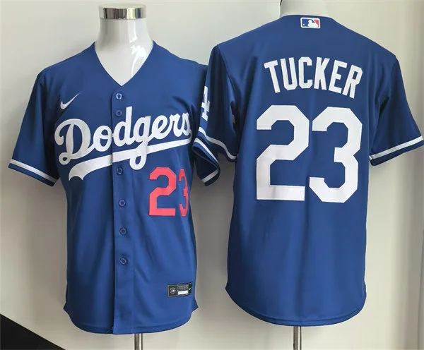 Mens Los Angeles Dodgers #23 Kyle Tucker Nike Royal Alternate Limited Jersey