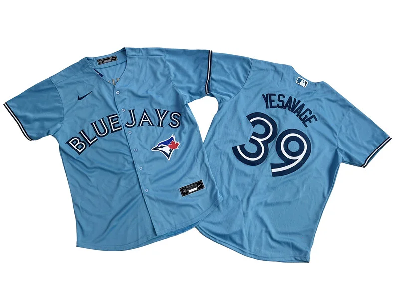 Mens Toronto Blue Jays #39 Trey Yesavage Nike Powder Blue Alternate Limited Player Jersey