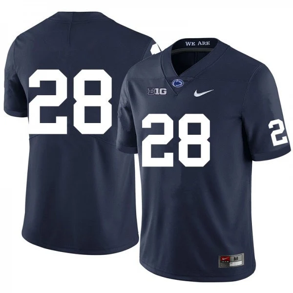 Mens Youth Penn State Nittany Lions #28 Zane Durant Navy College Football Game Jersey