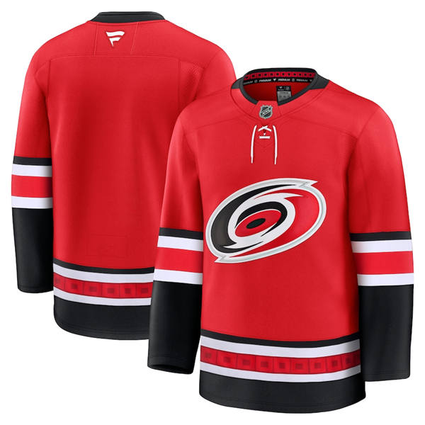 Men's Carolina Hurricanes Blank Fanatics Alternate Red Team Jersey
