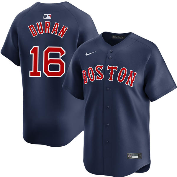 Mens Boston Red Sox #16 Jarren Duran Nike Navy Alternate Cool Base Jersey