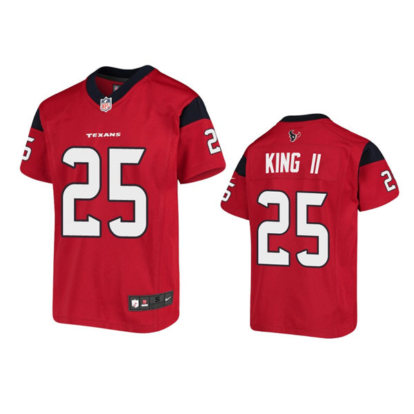 Men's Houston Texans #25 Desmond King II  Nike Red Alternate Vapor Limited Player Jersey